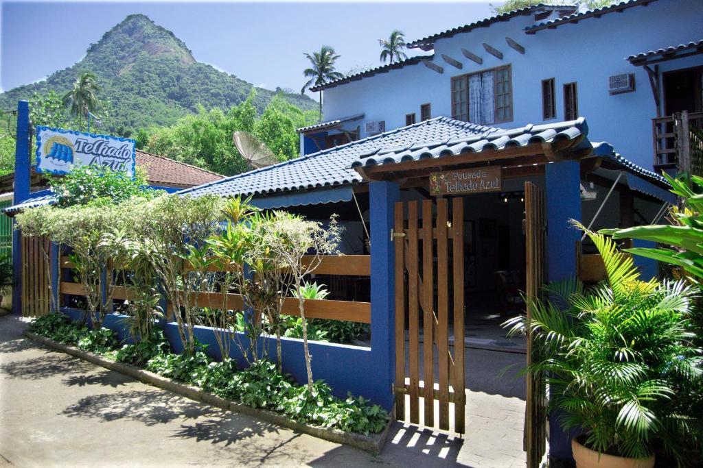 Pousada Telhado Azul Abraão Exterior foto